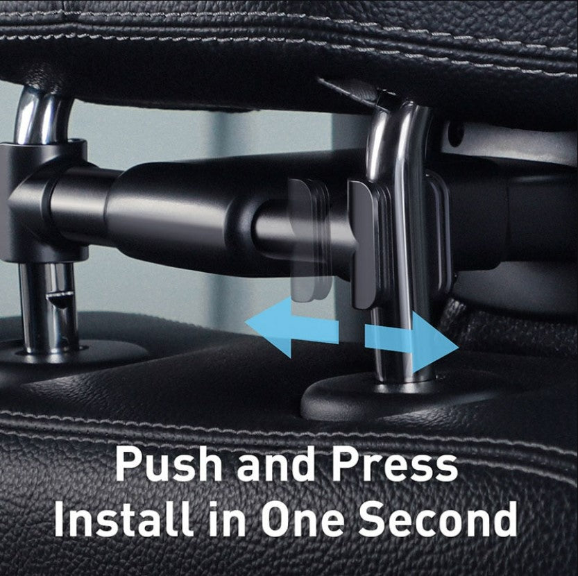 Baseus Car Neck Pillow Adjustable PU Leather_3