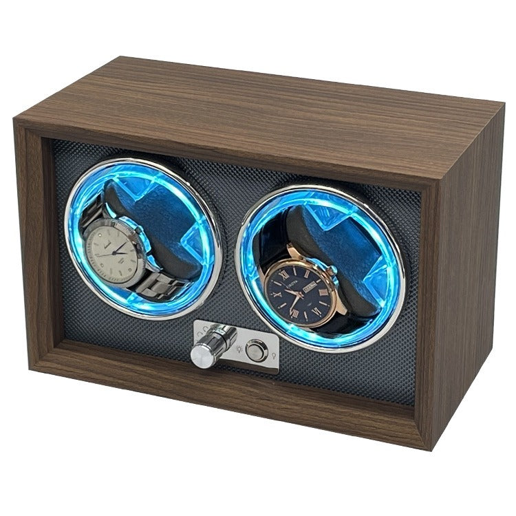Watch Winder Box Automatic Usb Power Luxury Wooden Watch Box Suitable For Mechanical Watches Quiet Rotate Electric Motor Boxes_0