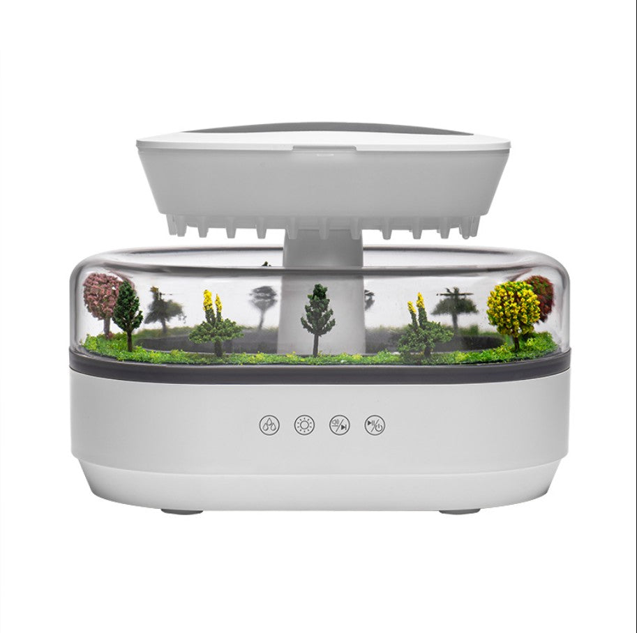 Smart Cool Mist Raindrop Air Humidifier for Garden Landscape_0